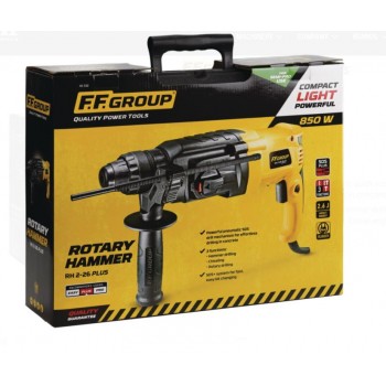 FF GROUP - RH 2-26 PLUS ROTARY HAMMER SDS-PLUS 850W 2.6J - 45332 FF GROUP - RH 2-26 PLUS ROTARY HAMMER SDS-PLUS 850W 2.6J - 45332
