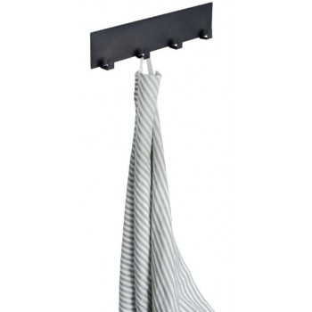 WENKO MAGNETIC HOOK RAIL IMA, BLACK BO 550141121 WENKO MAGNETIC HOOK RAIL IMA, BLACK BO 550141121
