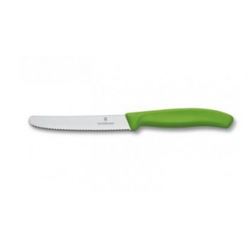 VICTORINOX TOMATO KNIFE 11cm GREEN 6.7836.L114