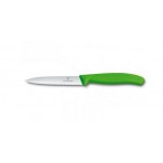 VICTORINOX 10cm GREEN KNIFE 6.7736.L4