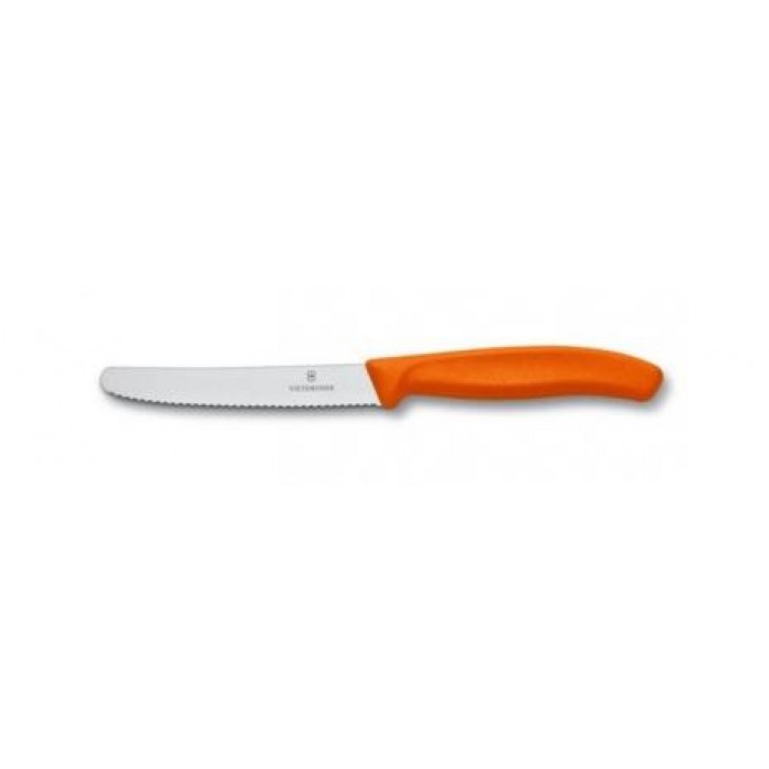 VICTORINOX TOMATO KNIFE 11cm ORANGE 6.7836.L119