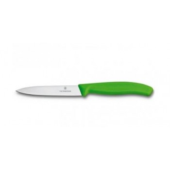 VICTORINOX PARING KNIFE 10CM GREEN 6.7706.L114