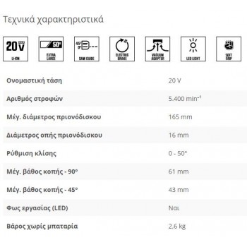 SKIL - ΔΙΣΚΟΠΡΙΟΝΟ 3550 CA - D00235 SKIL - ΔΙΣΚΟΠΡΙΟΝΟ 3550 CA - D00235
