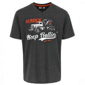 HEROCK - Rollin T-Shirt Κοντομάνικο Γκρι