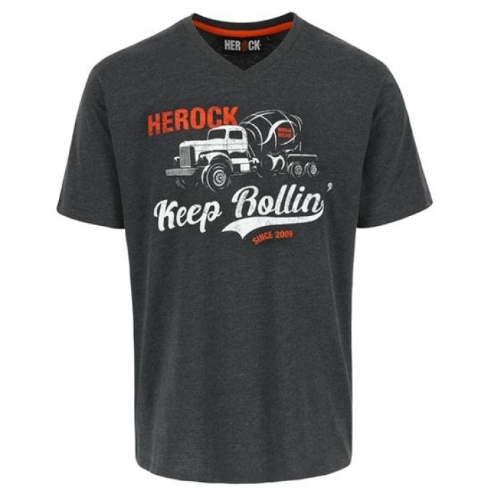 HEROCK - Rollin T-Shirt Short Sleeve Grey HEROCK - Rollin T-Shirt Short Sleeve Grey