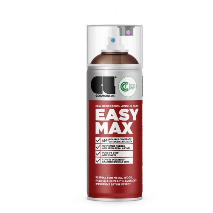EASY MAX LINE - RAL ΣΠΡΕΪ – 830 CLAY BROWN - 400ml - 8003 EASY MAX LINE - RAL ΣΠΡΕΪ – 830 CLAY BROWN - 400ml - 8003