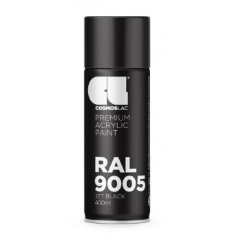 COSMOS LAC - ACRYLIC RAL SPRAY - BLACK - 400ml - No.303