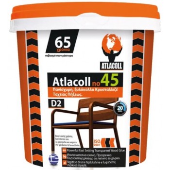 ATLACOLL - ODORLESS WOOD GLUE CRYSTALLIZING - NO. 45 - 1KG - 5204580050362