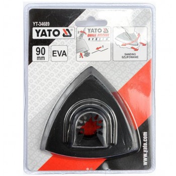 YATO- TRIANGULAR GRIND PAPER BASE FOR MULTITOOL - 34689 YATO- TRIANGULAR GRIND PAPER BASE FOR MULTITOOL - 34689
