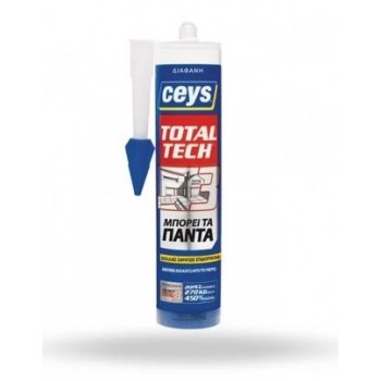 CEYS TOTAL TECH -  ΚΟΛΛΑ ΔΙΑΦΑΝΗ - 290ML - 8411519772265 CEYS TOTAL TECH -  ΚΟΛΛΑ ΔΙΑΦΑΝΗ - 290ML - 8411519772265