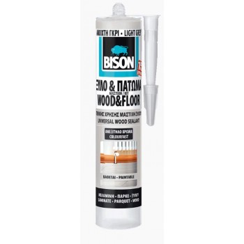 BISON WOOD SEALANT - ΑΚΡΥΛΙΚΗ ΜΑΣΤΙΧΗ ΞΥΛΟΥ- ΑΝΟΙΧΤΟ ΓΚΡΙ - 300ml - 6311316 BISON WOOD SEALANT - ΑΚΡΥΛΙΚΗ ΜΑΣΤΙΧΗ ΞΥΛΟΥ- ΑΝΟΙΧΤΟ ΓΚΡΙ - 300ml - 6311316
