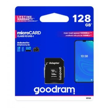 GOODRAM - MICROSD+AD 128GB CLASS10 - 913130