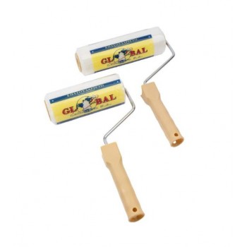 GLOBAL COM - A2411S SPATULA ROLLER 24cm WITH HANDLE - 000008