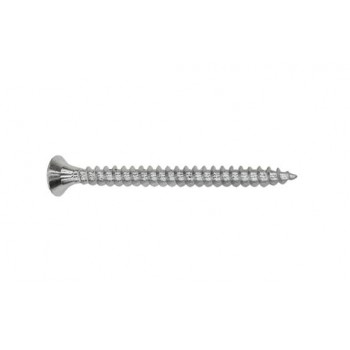 FF GROUP - POZI DOUBLE CSK HEAD CHIPBOARD SCREWS ZINC PLATED CR3+ WAXED - 34648