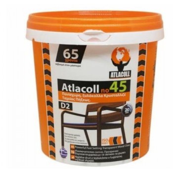 ATLACOLL - ODORLESS WOOD GLUE CRYSTALLIZING - NO. 45 - 5KG - 5204580050379