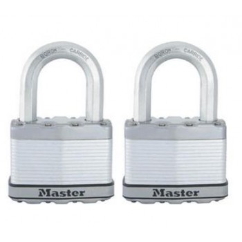 MASTER LOCK - SET OF 2 EXCELL PADLOCKS 52MM SECURITY LIFTER - M50200112