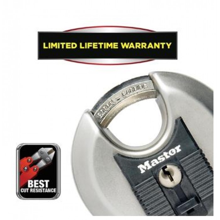 MASTER LOCK - EXCELL STAINLESS LOCK PADLOCK 80MM SECURITY LIFTER - M50000112