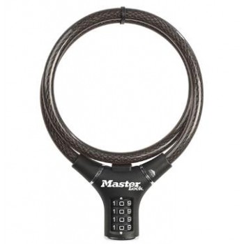 MASTER LOCK - BICYCLE WIRE ROPE WITH COMBINATION 90CM Φ12MM - 822900112