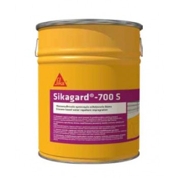 SIKA - SIKAGARD-700 S - SILOXANE BASED WATER REPELLENT IMPREGNATION - 5L - 151824