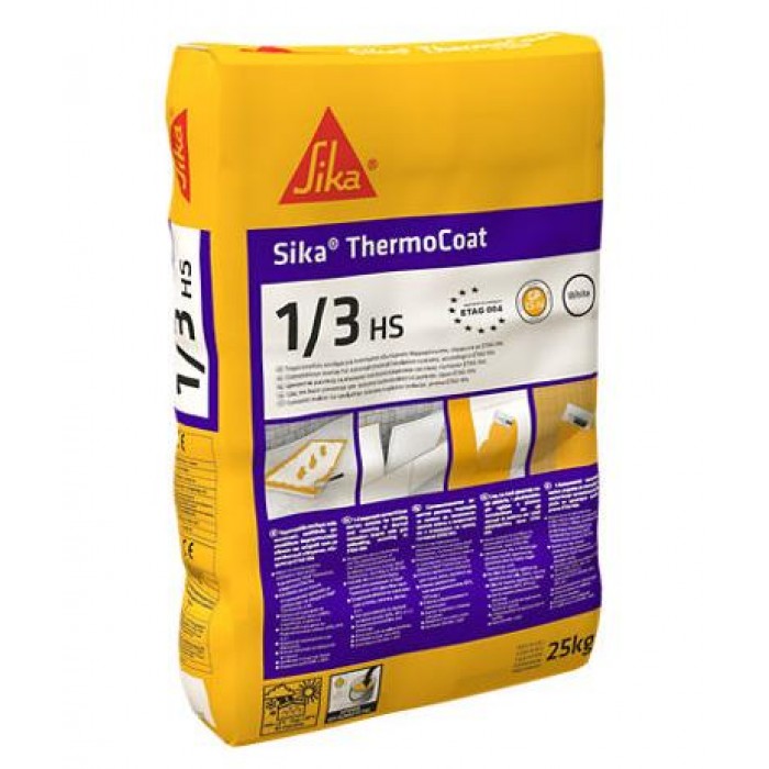 SIKA - ΤHERMOCOAT 1/3 HS GREY - 25KG - 562032 SIKA - ΤHERMOCOAT 1/3 HS GREY - 25KG - 562032