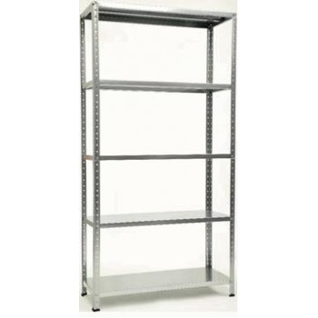 ARTPLAST Metal Shelf galvanized with 5 shelves-610402