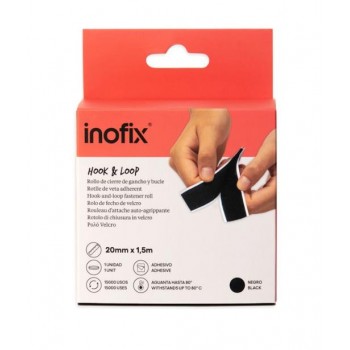INOFIX - ΤΑΙΝΙΑ - ΡΟΛΟ ΣΤΕΡΕΩΣΗΣ ΑΥΤΟΚΟΛΛΗΤΟ 20Χ1.5m -  ΜΑΥΡΟ - 2144-3 INOFIX - ΤΑΙΝΙΑ - ΡΟΛΟ ΣΤΕΡΕΩΣΗΣ ΑΥΤΟΚΟΛΛΗΤΟ 20Χ1.5m -  ΜΑΥΡΟ - 2144-3
