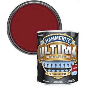HAMMERITE ULTIMA - 750ml - SMOOTH RED - RAL3003 - 5676552