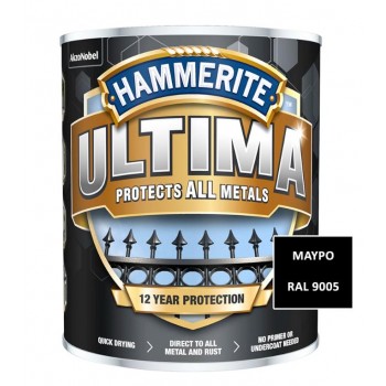 HAMMERITE ULTIMA - 750ml - SMOOTH BLACK - RAL9005 - 5676542 HAMMERITE ULTIMA - 750ml - SMOOTH BLACK - RAL9005 - 5676542