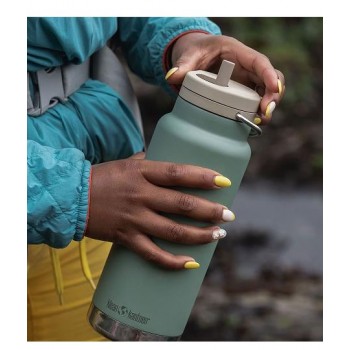 KLEAN KANTEEN -  TKWIDE - 32OZ - 946ML- SEA SPRAY - 1010112 KLEAN KANTEEN -  TKWIDE - 32OZ - 946ML- SEA SPRAY - 1010112