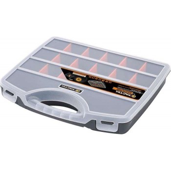 TACTIX cigarette case single plastic with transparent lid-320017