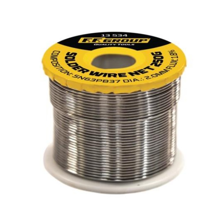 F.F GROUP - SOLDER WIRE - 250g - 1mm - 13533 F.F GROUP - SOLDER WIRE - 250g - 1mm - 13533