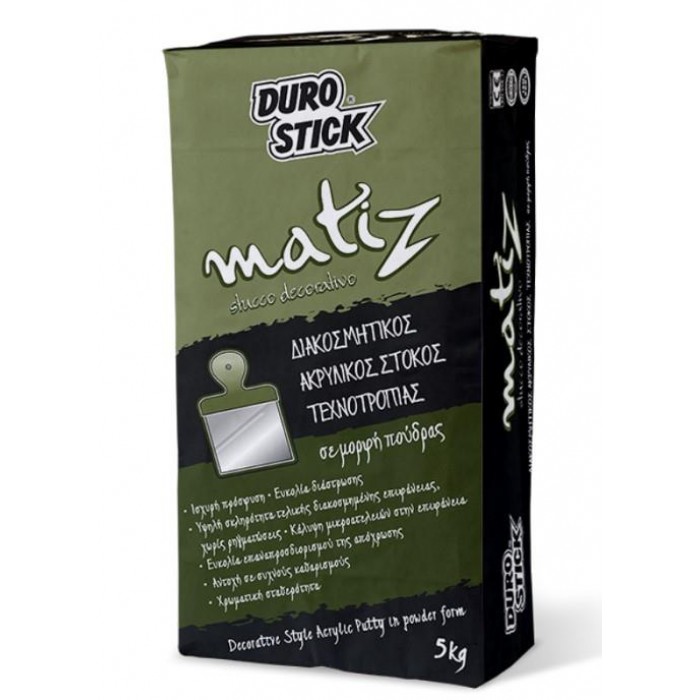 DUROSTICK - MATIZ STUCCO - DECORATIVO - 5kgr - 543054 DUROSTICK - MATIZ STUCCO - DECORATIVO - 5kgr - 543054