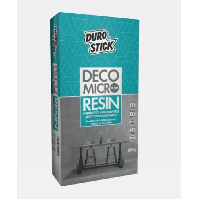 DUROSTICK - DS-259 - DECO MICRO RESIN ΜΟΚΑ - 20kg DUROSTICK - DS-259 - DECO MICRO RESIN ΜΟΚΑ - 20kg
