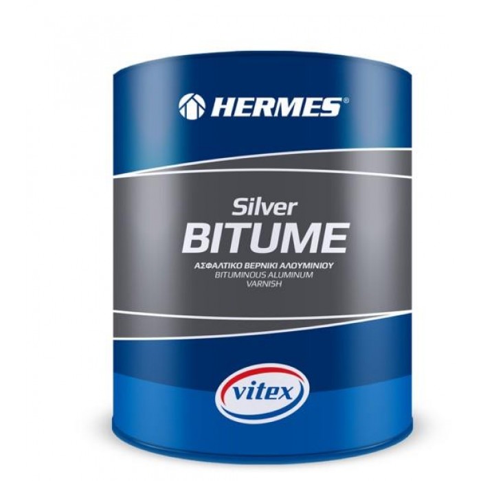 VITEX - HERMES - SILVER BITUM - ΑΣΦΑΛΤΙΚΟ ΒΕΡΝΙΚΙ ΑΛΟΥΜΙΝΙΟΥ - 5L - 026488 VITEX - HERMES - SILVER BITUM - ΑΣΦΑΛΤΙΚΟ ΒΕΡΝΙΚΙ ΑΛΟΥΜΙΝΙΟΥ - 5L - 026488