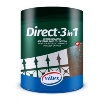 VITEX - DIRECT-3 IN 1 GLOSS ALKYD ENAMEL FOR METAL SURFACES DIRECTLY ON RUST - No.33 - 2,5L - 811491