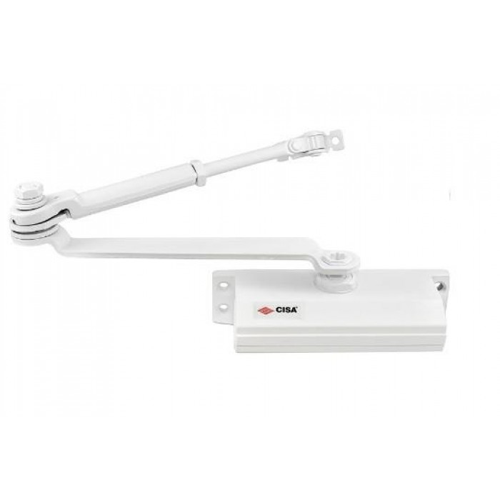 CISA - WHITE FLAT DOOR SPRING - NO. 3-4 - 60460-45 CISA - WHITE FLAT DOOR SPRING - NO. 3-4 - 60460-45