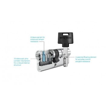 MUL-Τ-LOCK - INTERACTIVE ΚΥΛΙΝΔΡΟΣ - 223s - 81mm - (31Χ50) - NIKEL MUL-Τ-LOCK - INTERACTIVE ΚΥΛΙΝΔΡΟΣ - 223s - 81mm - (31Χ50) - NIKEL