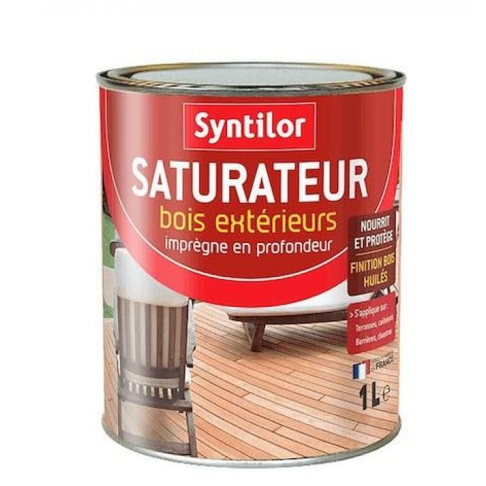 SYNTILOR - SATURATEUR WOOD PRESERVATIVE COLORLESS - 1LT - 101521 SYNTILOR - SATURATEUR WOOD PRESERVATIVE COLORLESS - 1LT - 101521