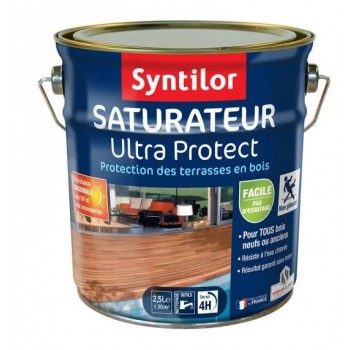SYNTILOR - SATURATEUR ULTRA PROTECT - 2,5L - BOIS CLAIR-  ΝΕΡΟΥ - 592041 SYNTILOR - SATURATEUR ULTRA PROTECT - 2,5L - BOIS CLAIR-  ΝΕΡΟΥ - 592041