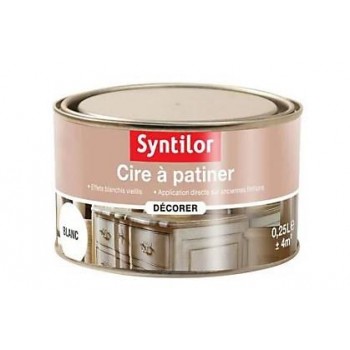 SYNTILOR - CIRE A PATINER - WHITE -  250GR - 431550