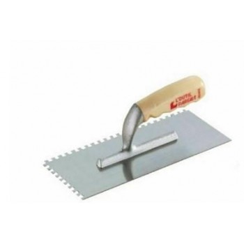 LOUTIL PARFAIT - TILE SPATULA WITH WOODEN HANDLE 621/280/15X15MM - 23973 LOUTIL PARFAIT - TILE SPATULA WITH WOODEN HANDLE 621/280/15X15MM - 23973
