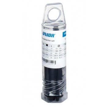 UNIOR - SCREW EXTRACTORS SET 778 PB 1-5 - 616820 UNIOR - SCREW EXTRACTORS SET 778 PB 1-5 - 616820