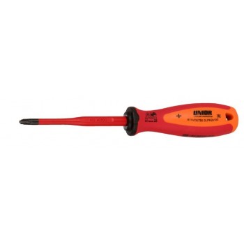 UNIOR - WIDE CROSSDRIVER (SL/PH) ELECTRONIC SLIM WITH INSULATED BLADE, VDE BI - 624071