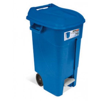 BUCKET WITH WHEELS 120lt & PEDAL GREEN - 44423031 BUCKET WITH WHEELS 120lt & PEDAL GREEN - 44423031