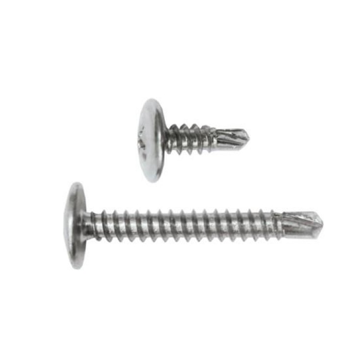 F.F. GROUP - PHILLIPS TRUSS HEAD SELF DRILLING SCREWS ZINC PLATED CR3+ - 25982 F.F. GROUP - PHILLIPS TRUSS HEAD SELF DRILLING SCREWS ZINC PLATED CR3+ - 25982
