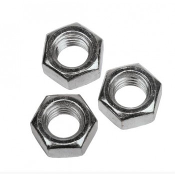 FF GROUP - HEX COUPLING NUTS - ZINC PLATED CR3+ -  DIN 934-6 - 250PCS - 27890 FF GROUP - HEX COUPLING NUTS - ZINC PLATED CR3+ -  DIN 934-6 - 250PCS - 27890