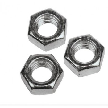 FF GROUP - HEX COUPLING NUTS, ZINC PLATED CR3+, DIN 934-6 - 500PCS - 27888 FF GROUP - HEX COUPLING NUTS, ZINC PLATED CR3+, DIN 934-6 - 500PCS - 27888