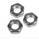 FF GROUP - HEX COUPLING NUTS, ZINC PLATED CR3+, DIN 934-6- 100PCS - 27892 FF GROUP - HEX COUPLING NUTS, ZINC PLATED CR3+, DIN 934-6- 100PCS - 27892