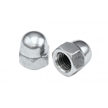 FF GROUP - HEXAGON DOME NUTS, ZINC PLATED CR3+, DIN 1587-4,8 - 600PCS - 36295 FF GROUP - HEXAGON DOME NUTS, ZINC PLATED CR3+, DIN 1587-4,8 - 600PCS - 36295