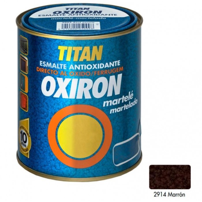 TITAN - 2914 MARTELE ANTIOXIDANTE - MARRON - 750ml - 051230 TITAN - 2914 MARTELE ANTIOXIDANTE - MARRON - 750ml - 051230